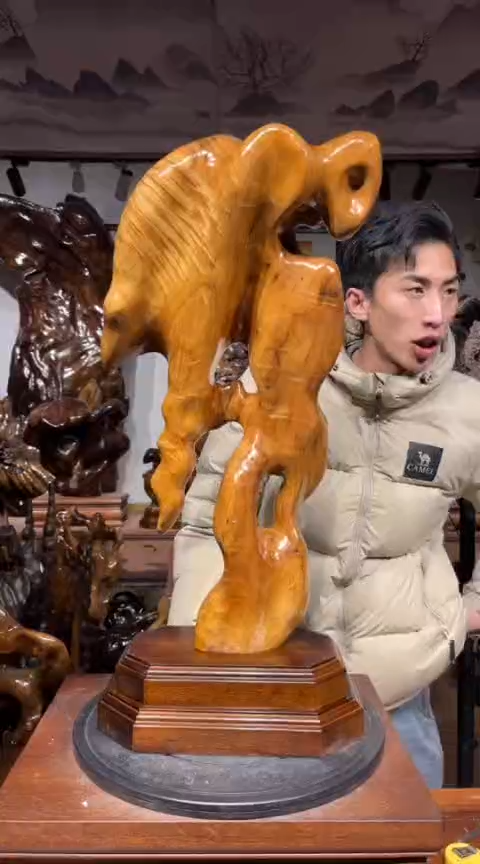 【闪购商品】金丝楠木艺金丝楠木自然摆件