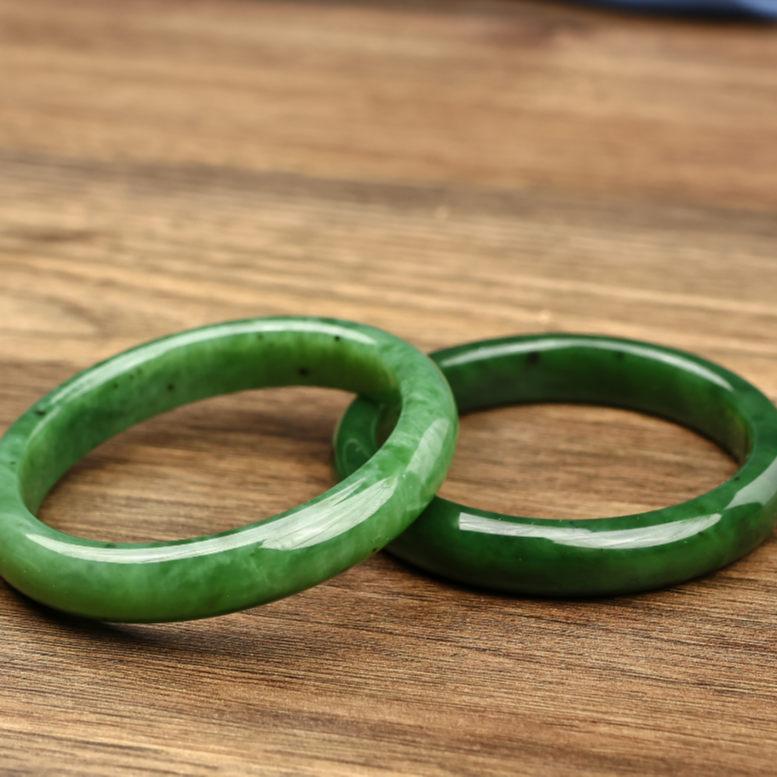 【矿姐珠宝】A0050和田玉手镯52-62多样性发一