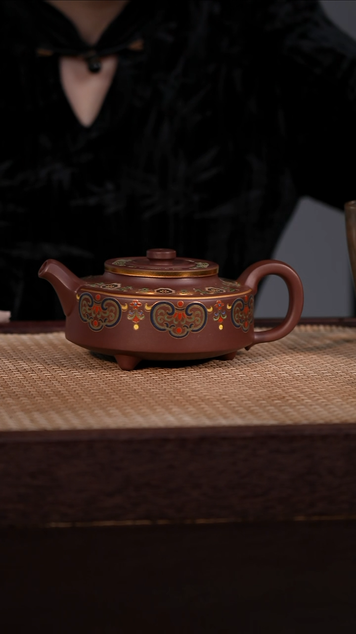 茶壶紫砂紫泥 350cc