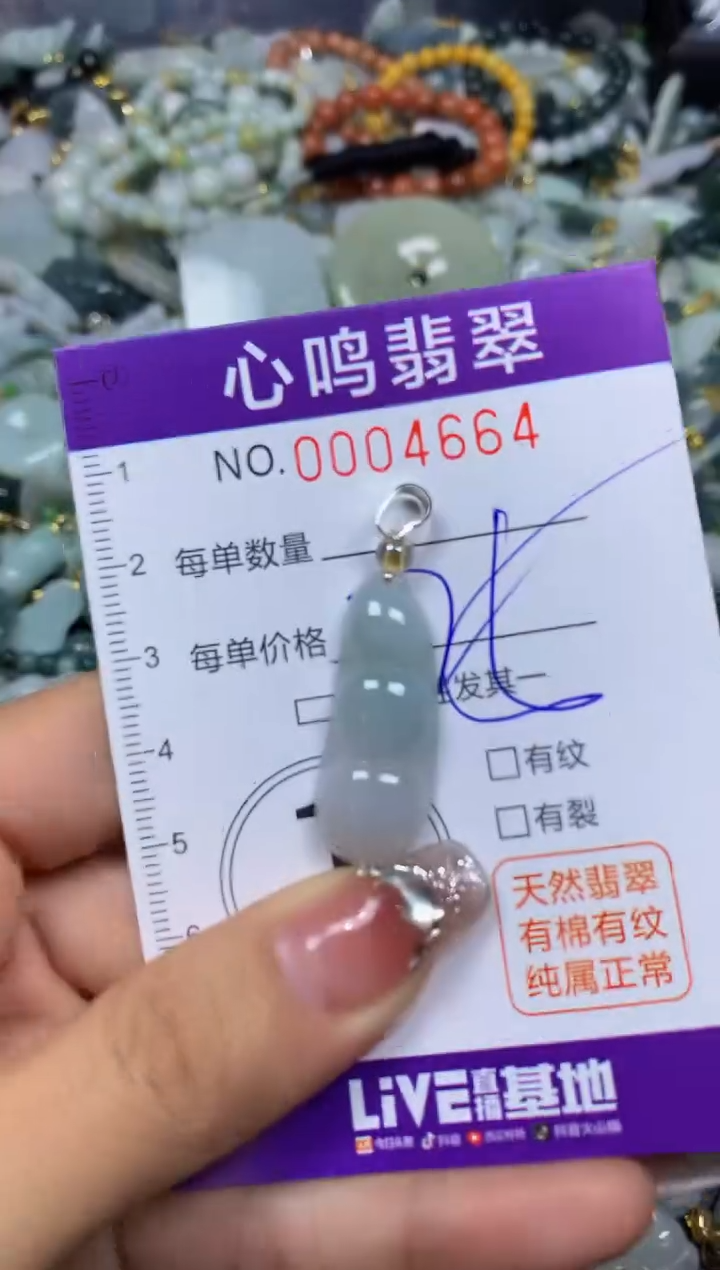 【闪购商品】翡翠颈饰未镶嵌闪购004664