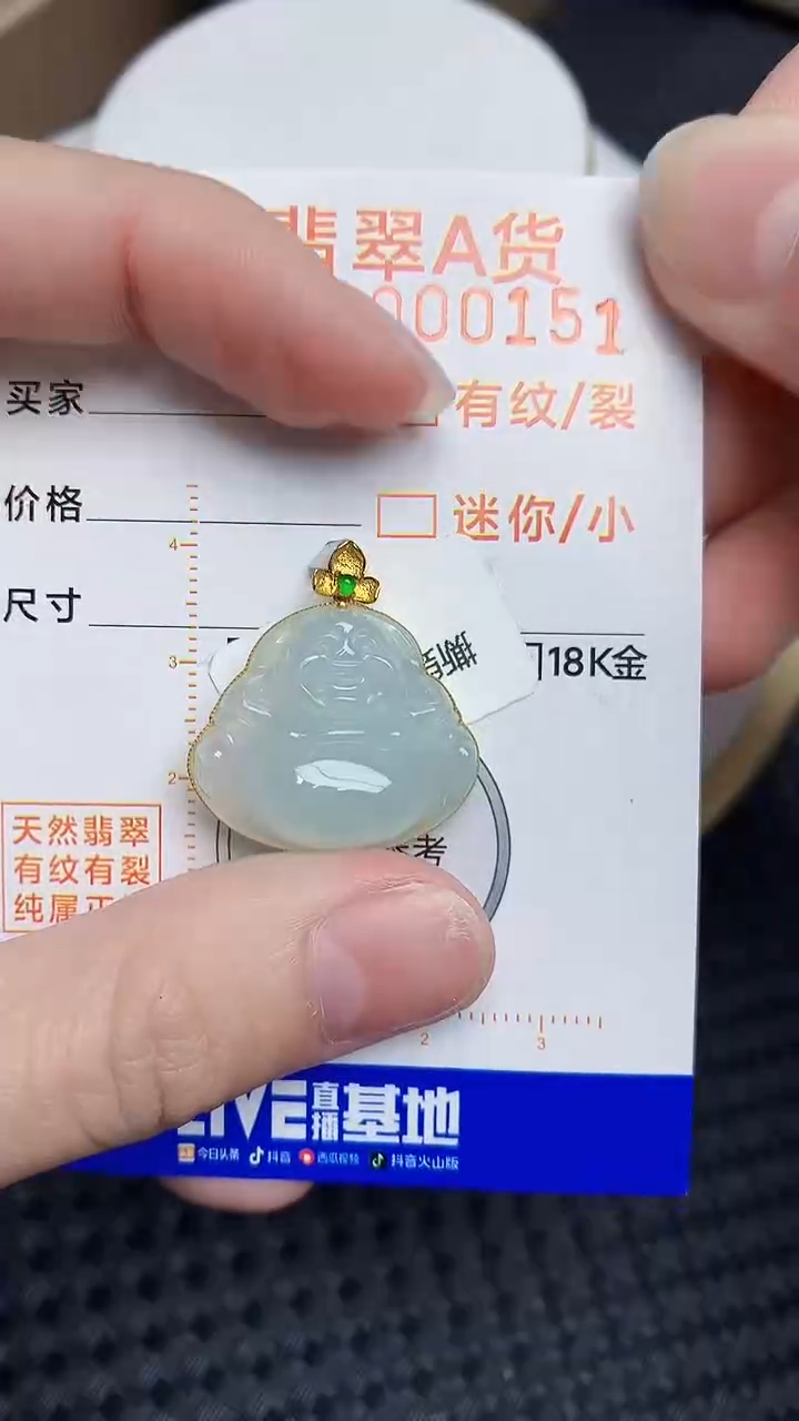 【闪购商品】翡翠颈饰18K金镶嵌453453453