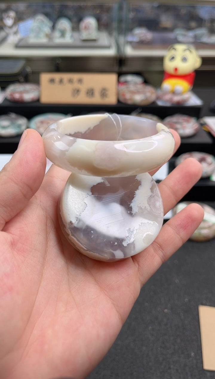 未镶嵌手镯石英质玉57圈口 （赠品镯心）3674494