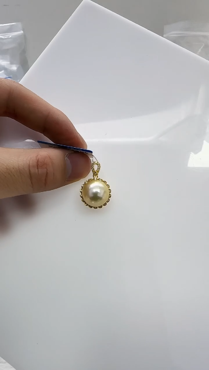 【闪购商品】海水珍珠DA银S925镶嵌v3048 珍珠1