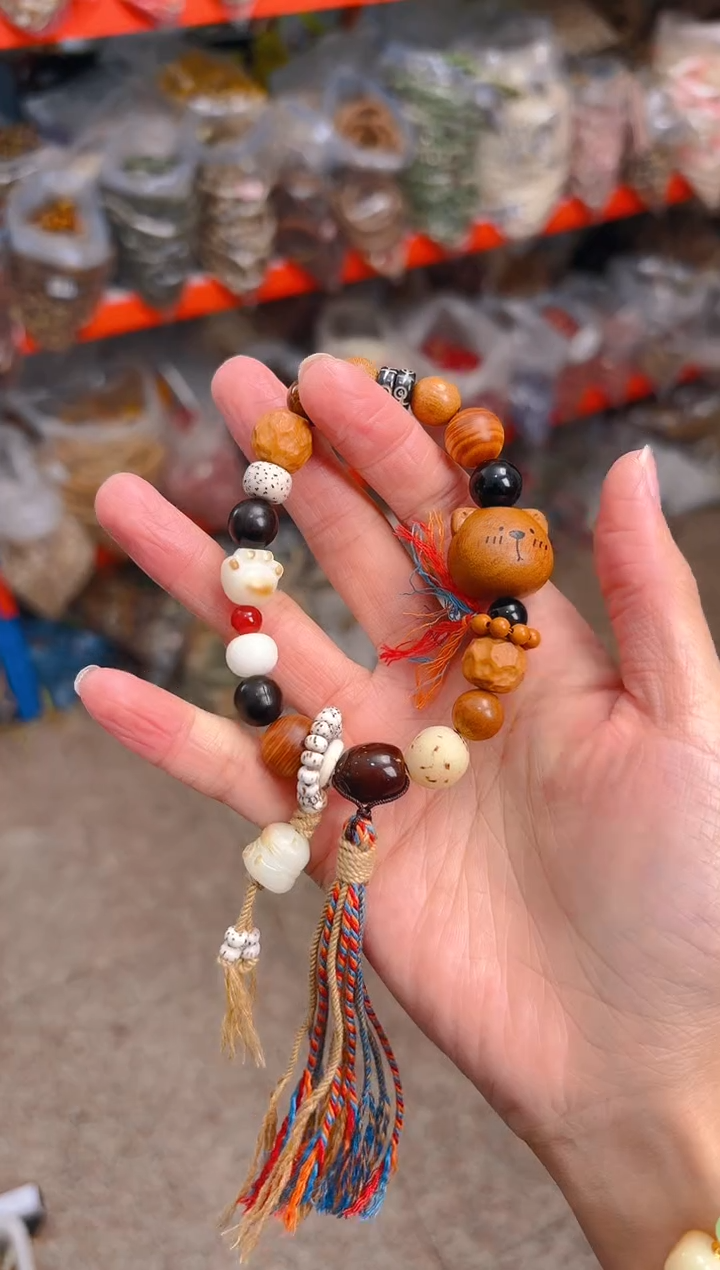 吊坠菩提根/象牙果十八子新款手持