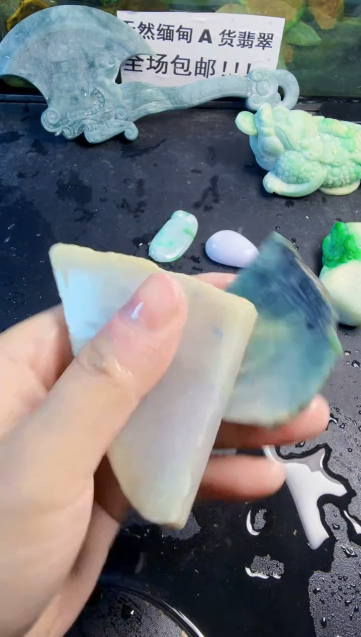 未镶嵌挂件翡翠天然翡翠110