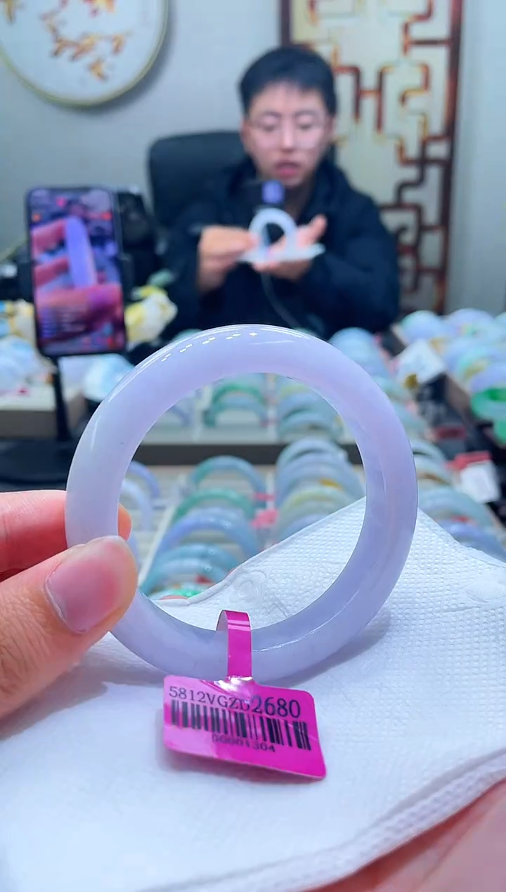 未镶嵌手镯翡翠223-58