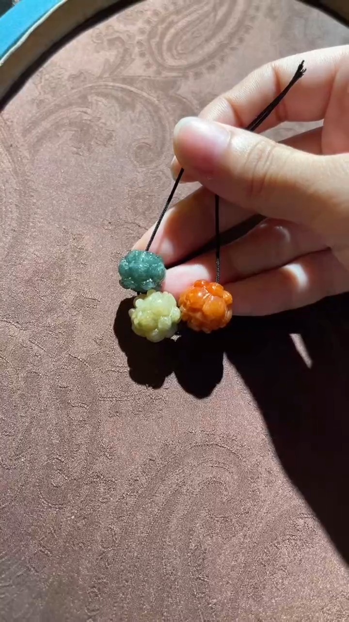 吊坠(不含链)未镶嵌翡翠红翡绿翠