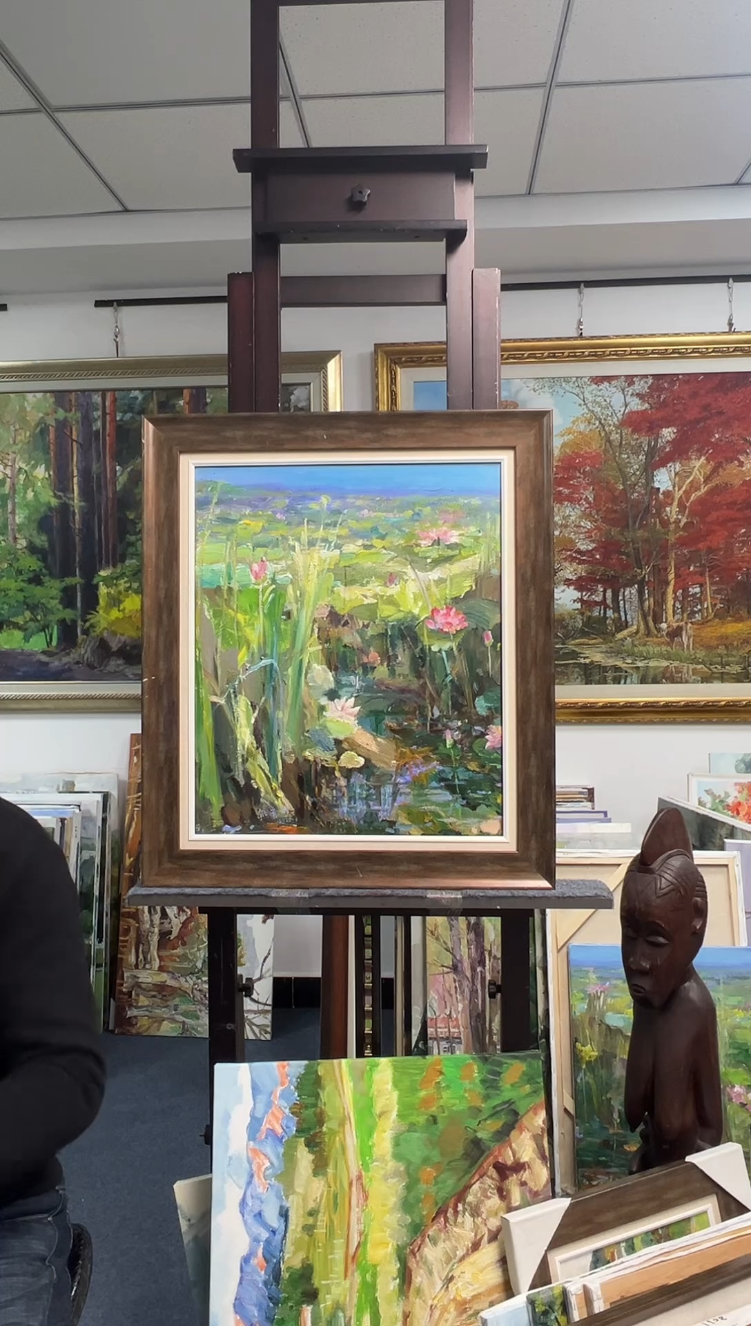 油画晶原创手绘油画作品