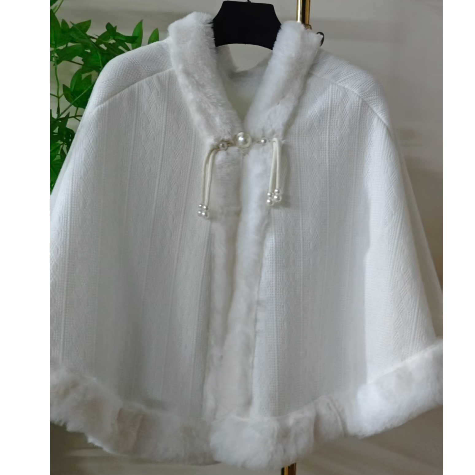 日系无袖葫芦扣无开衩古典风旗袍中式设计师毛领长款