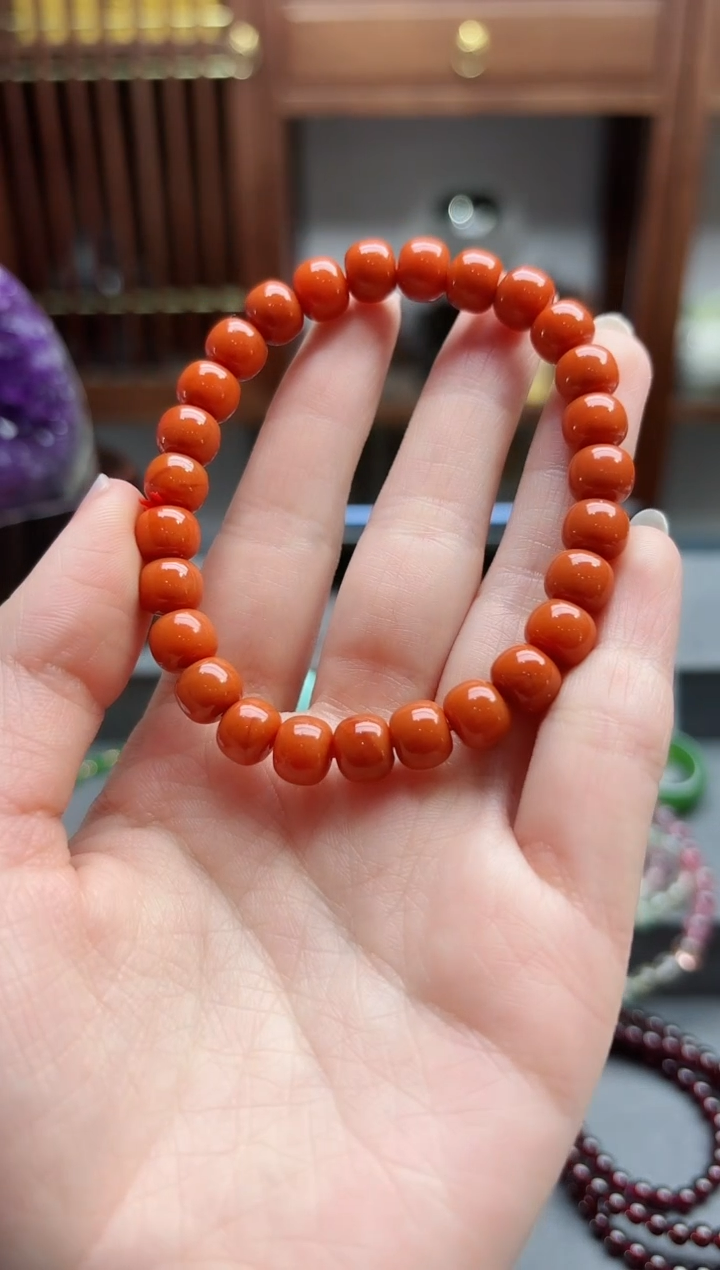 【闪购商品】南红玛瑙手串未镶嵌南红手串 JYD