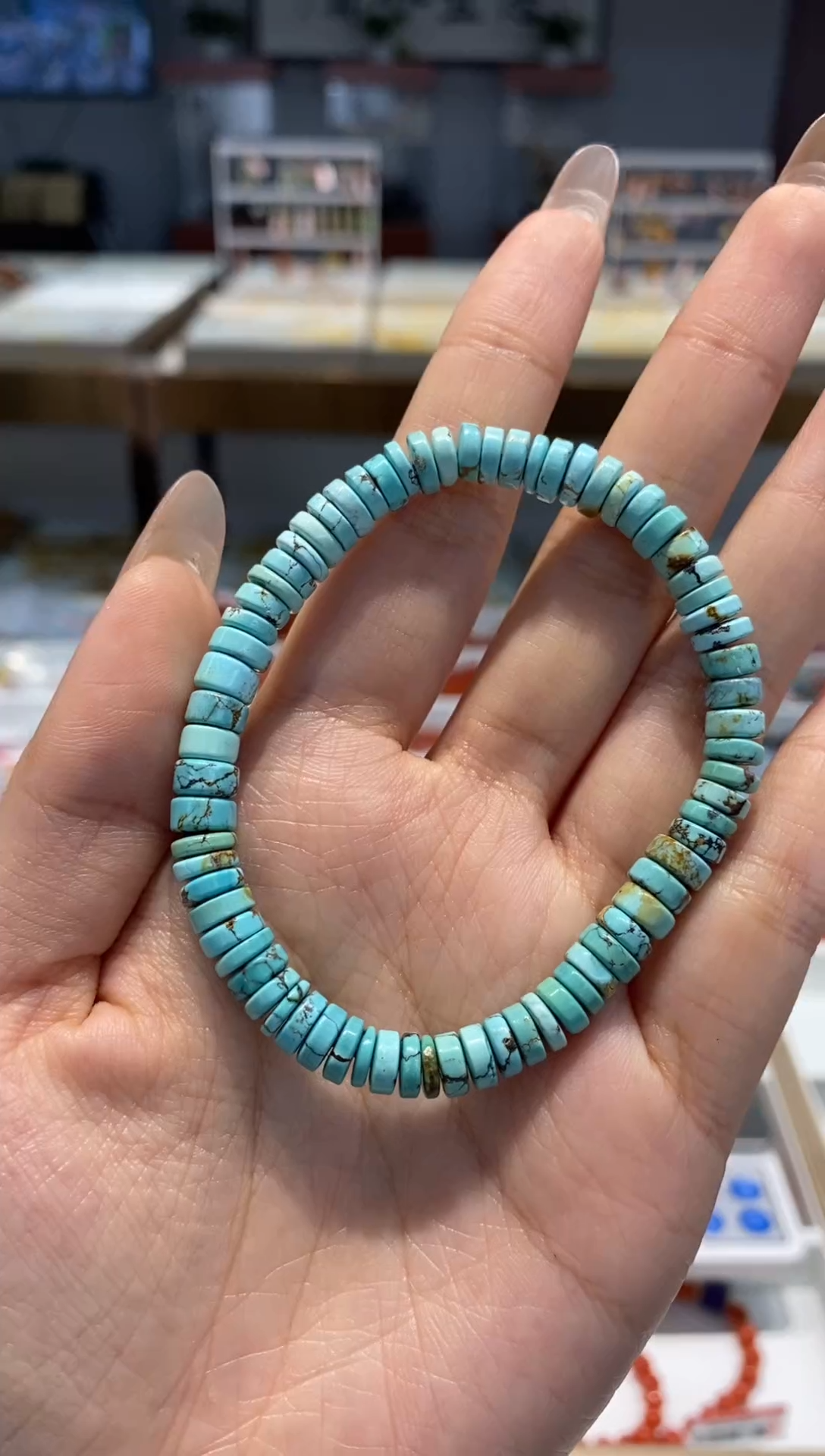 【闪购商品】绿松石手串未镶嵌手串