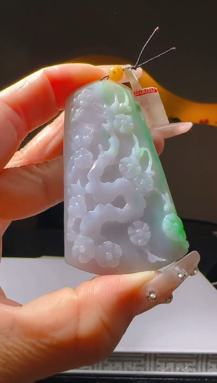 【闪购商品】定制翡翠未镶嵌Q03436翡翠毛货