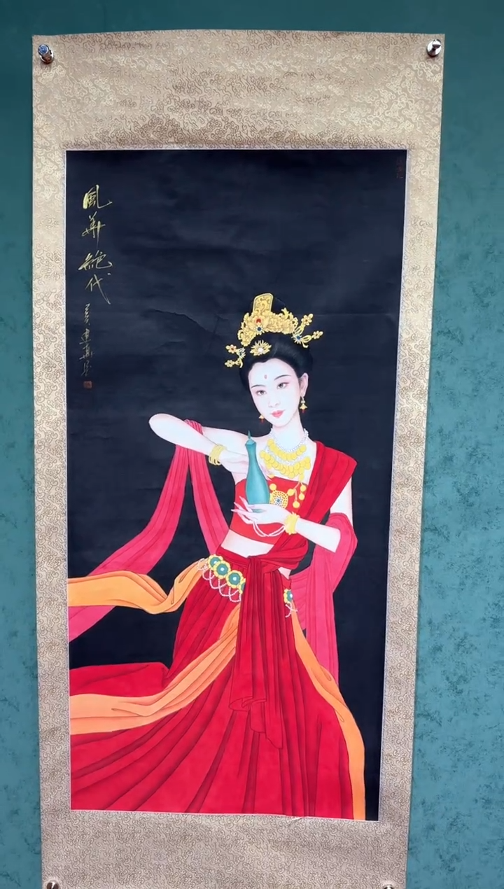 【闪购商品】国画周建真老师绘画作品8-114