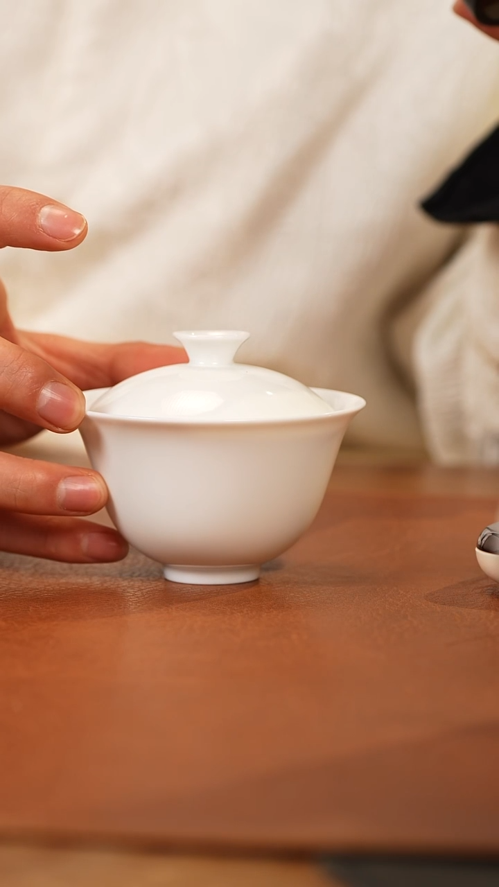 【闪购商品】杯景德镇元宝盖碗