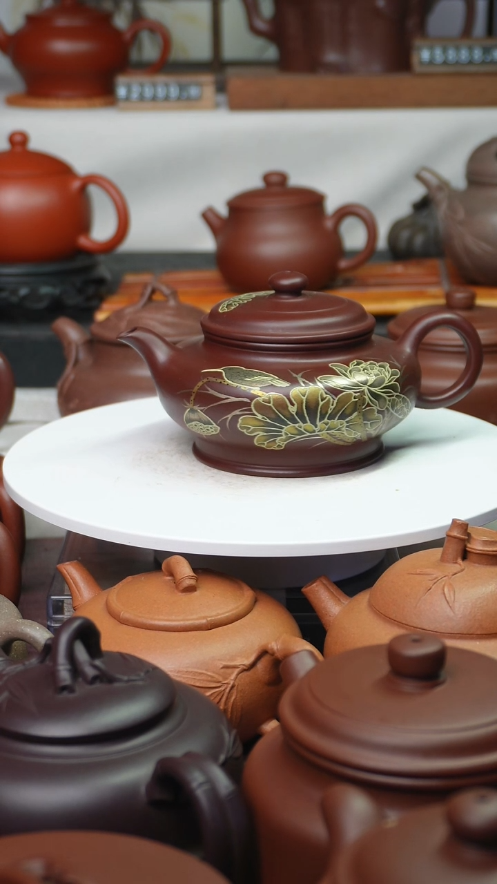 茶壶紫砂9****9腾兴紫砂水扁壶