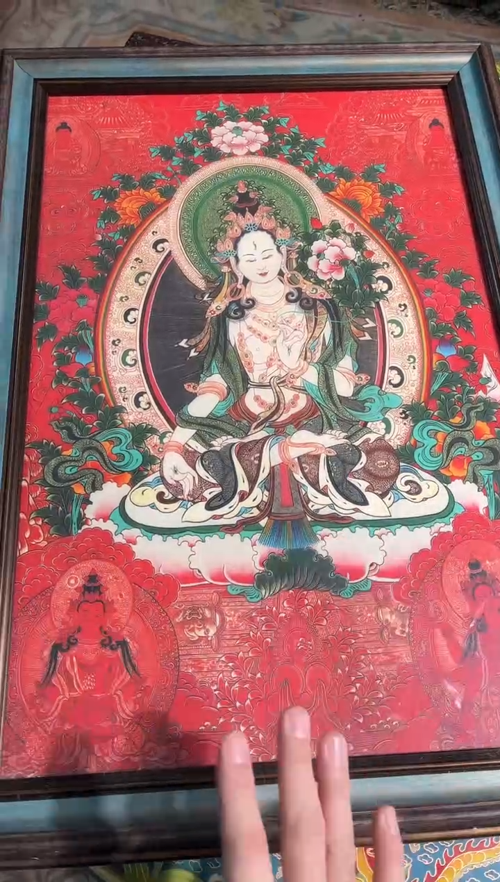 卷轴画路路的唐卡tk160daikunag 1