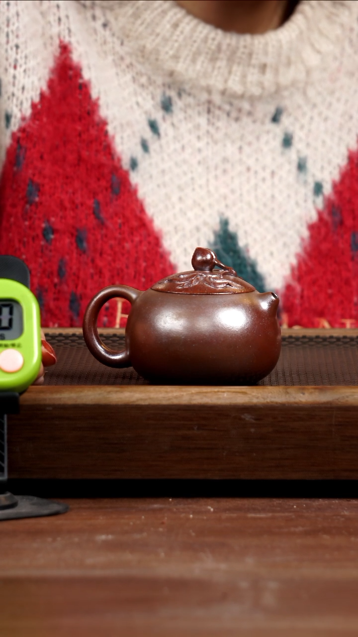 【闪购商品】紫砂茶壶朱泥柴烧西施200CC
