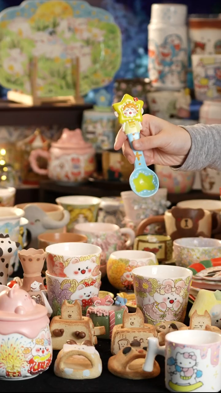 其他陶景德镇釉下彩手绘设计师款陶瓷