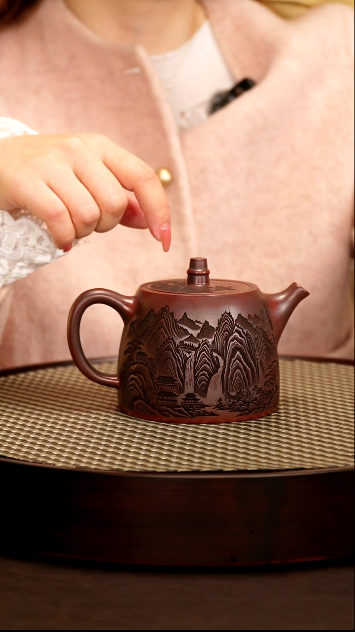 茶壶紫砂紫砂作品1230吴国政258