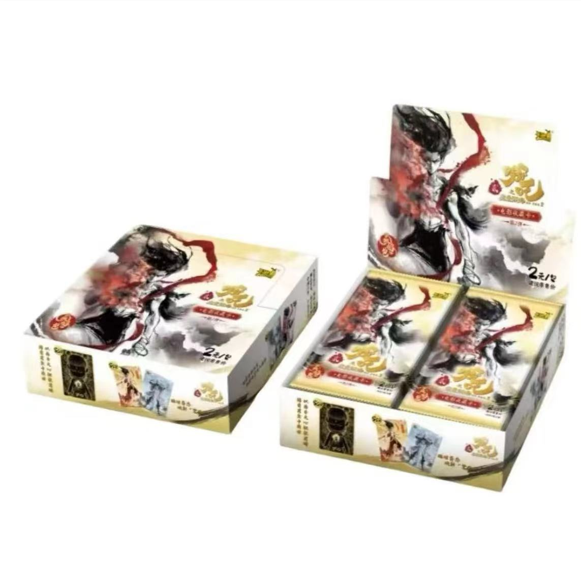 【大胃王/狂风】卡游哪吒之魔童闹海灵焰包第二弹卡牌潮玩盲盒