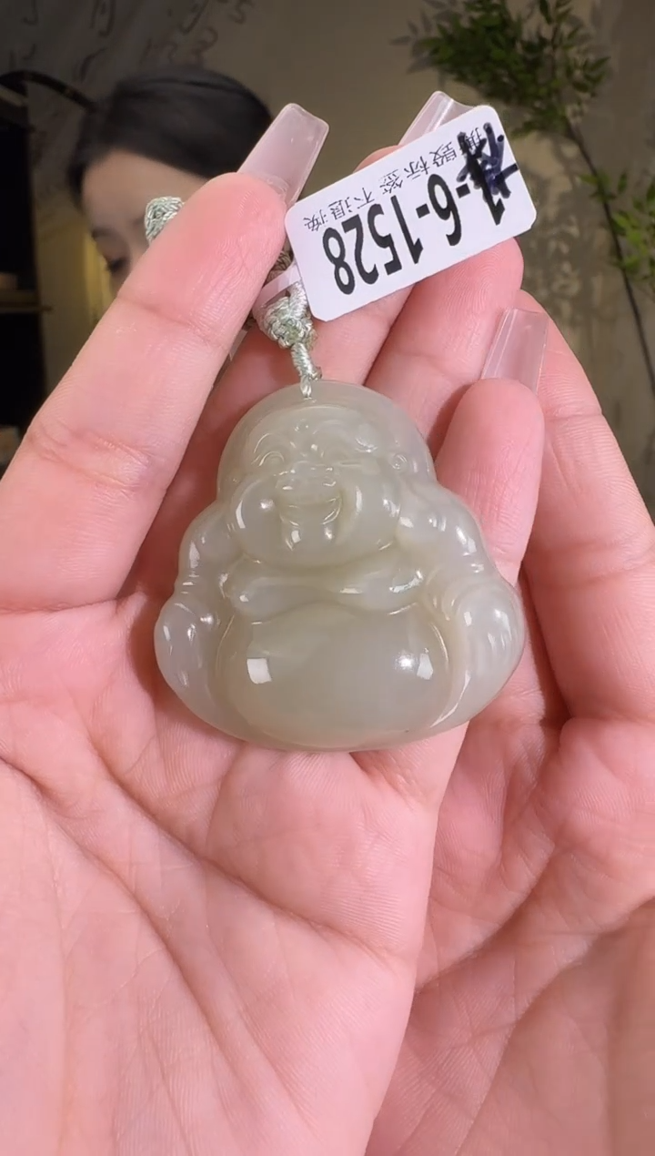 【闪购商品】和田玉未镶嵌颈饰佛公1528