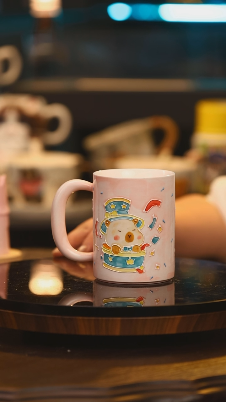【闪购商品】摆件景德镇高温釉下彩手绘