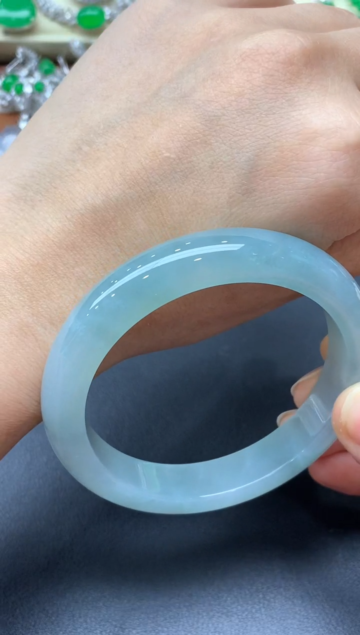 未镶嵌手镯翡翠683-中国好珍宝