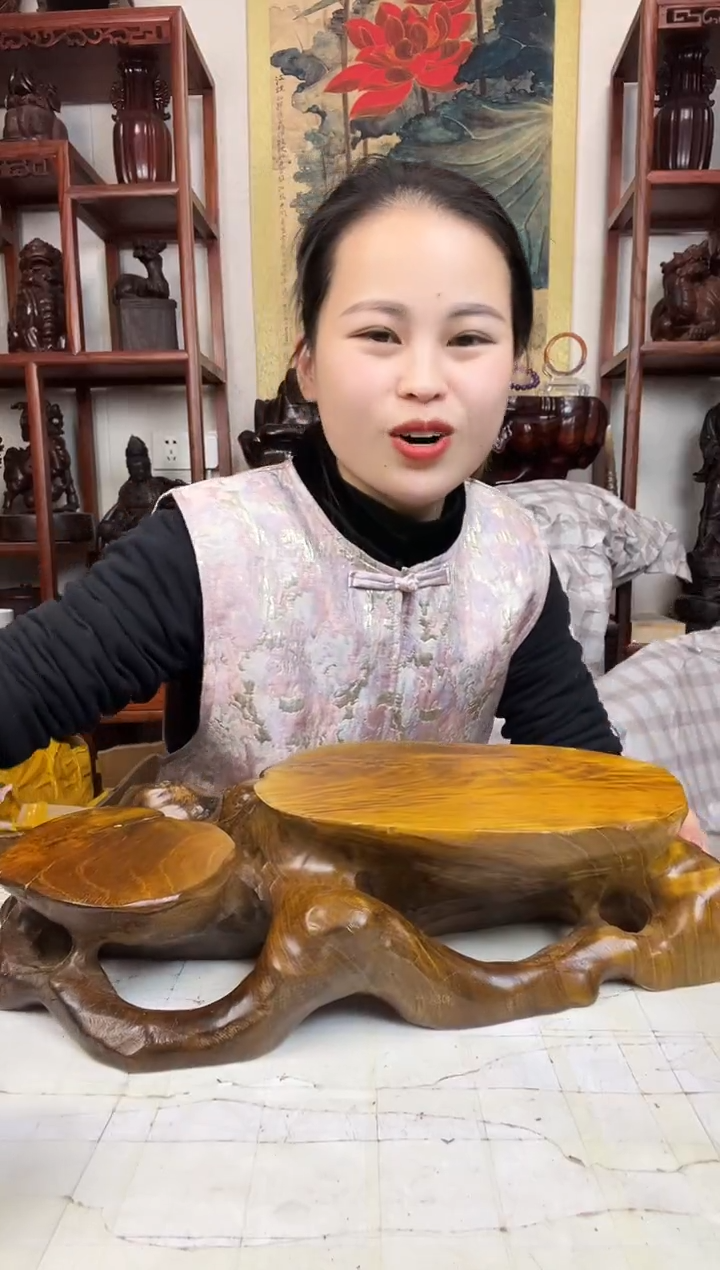 【闪购商品】木臻宝工艺随行底座