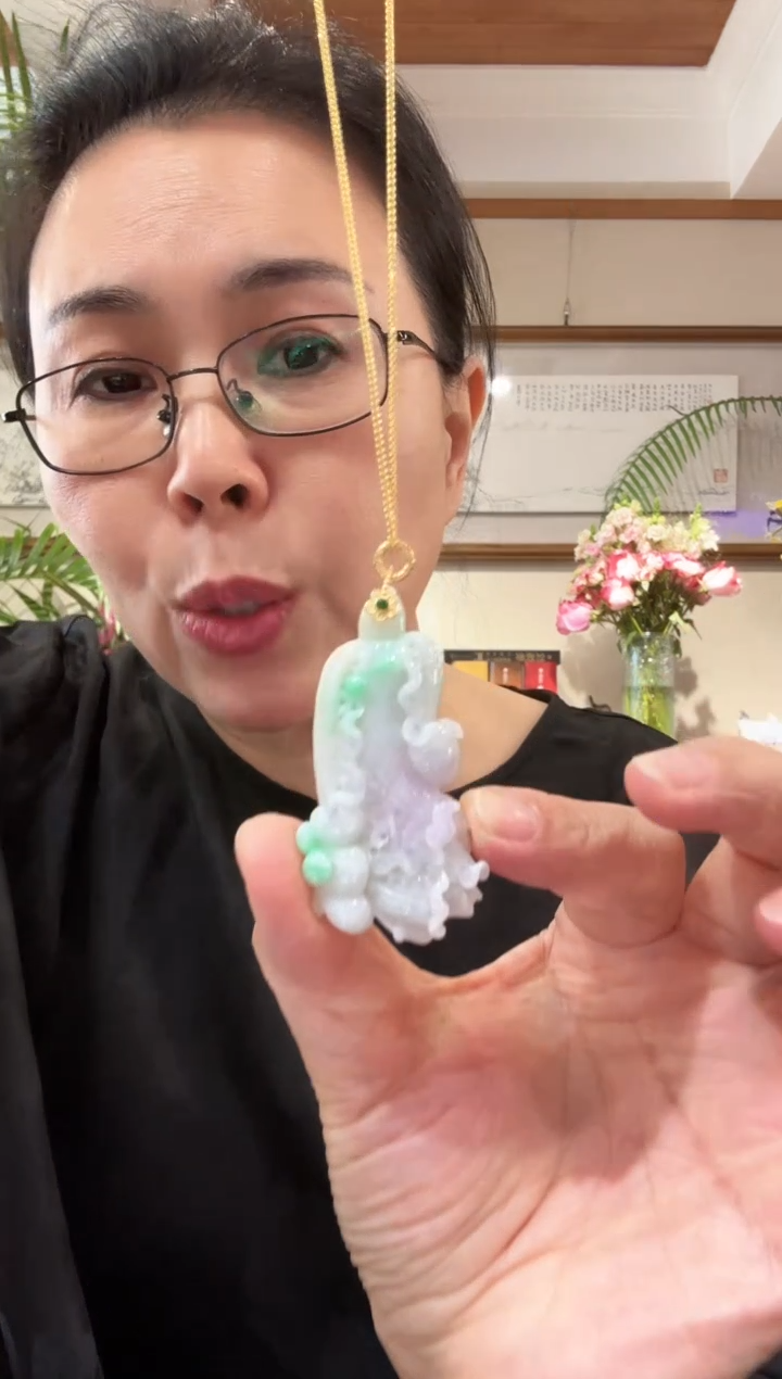 【闪购商品】翡翠颈饰未镶嵌国风