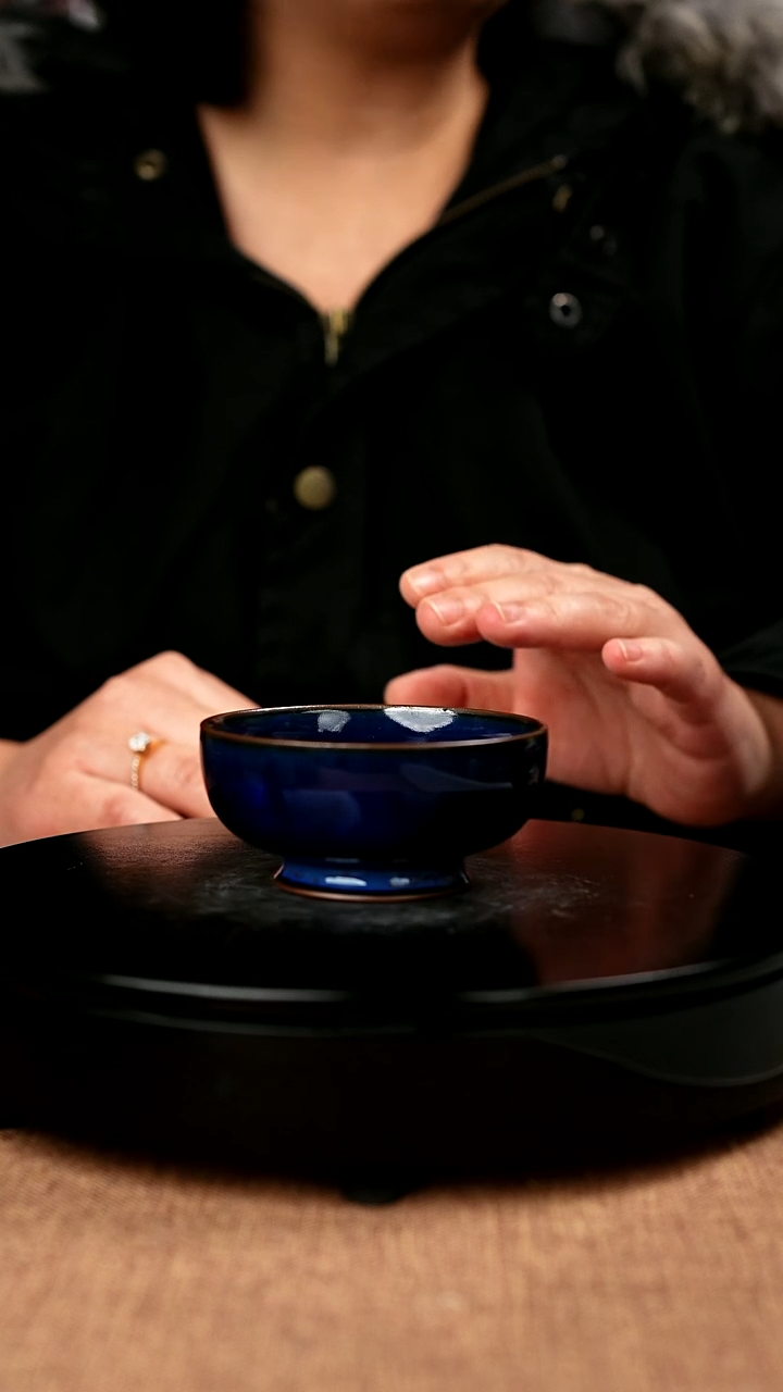 【闪购商品】253#崔小宁一级品原矿钧瓷炉钧釉碗杯