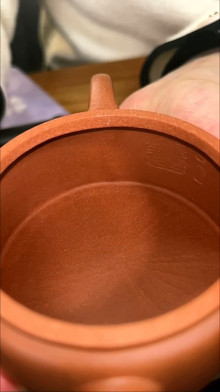 【闪购商品】紫砂茶杯微瑕40目血降坡通转山水汉瓦180cc