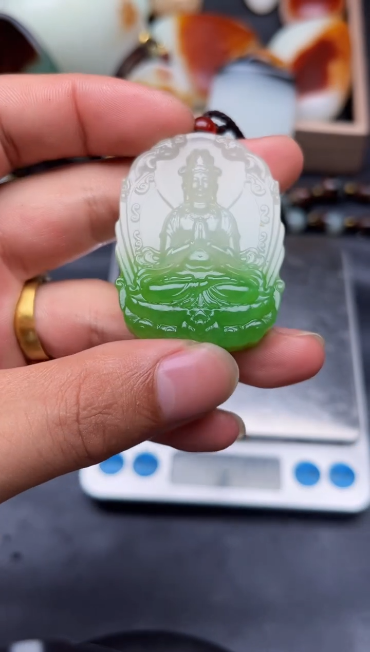 和田玉未镶嵌挂件YL-TT-7.18-39