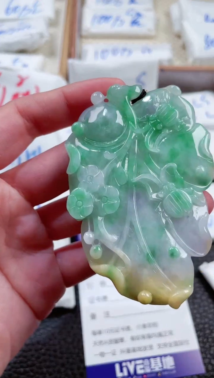 【闪购商品】翡翠颈饰未镶嵌000019658