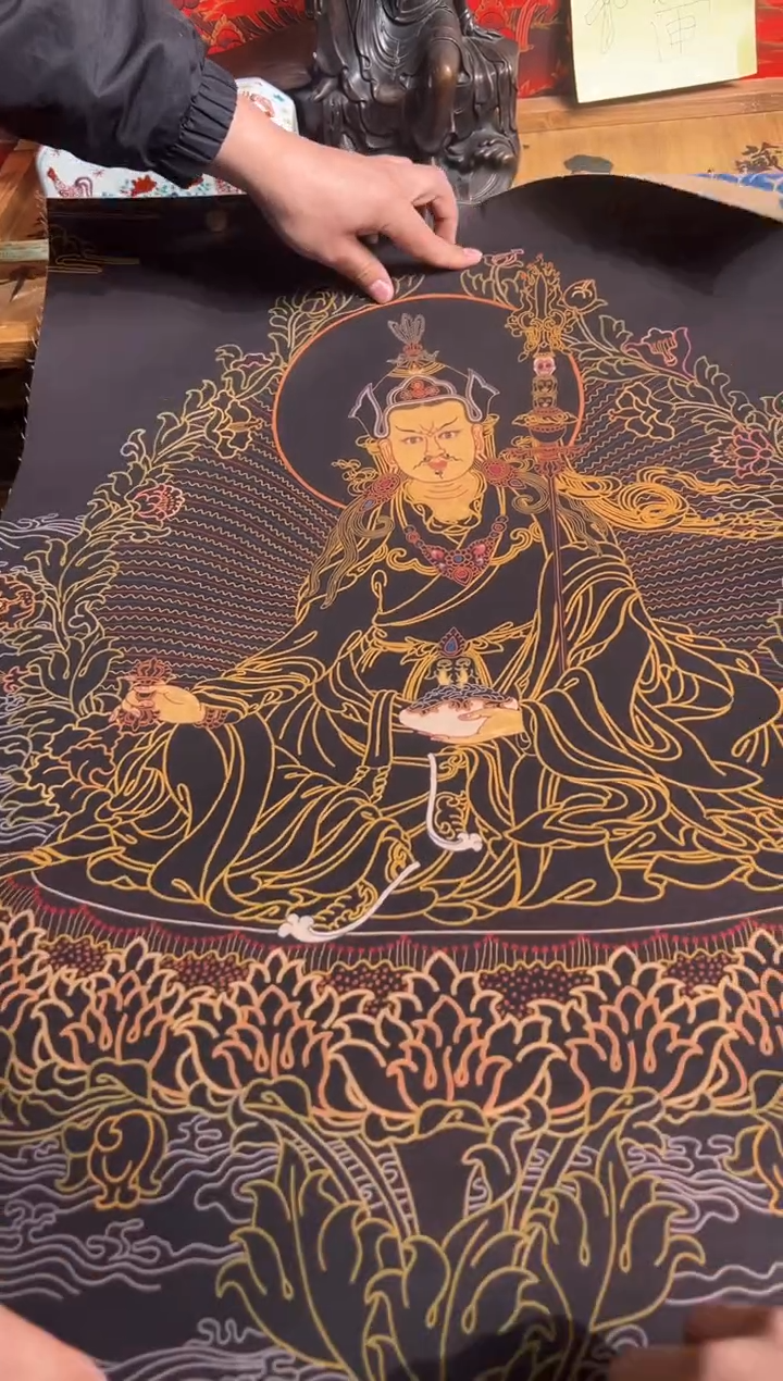 卷轴画卷轴画奥奥的唐卡