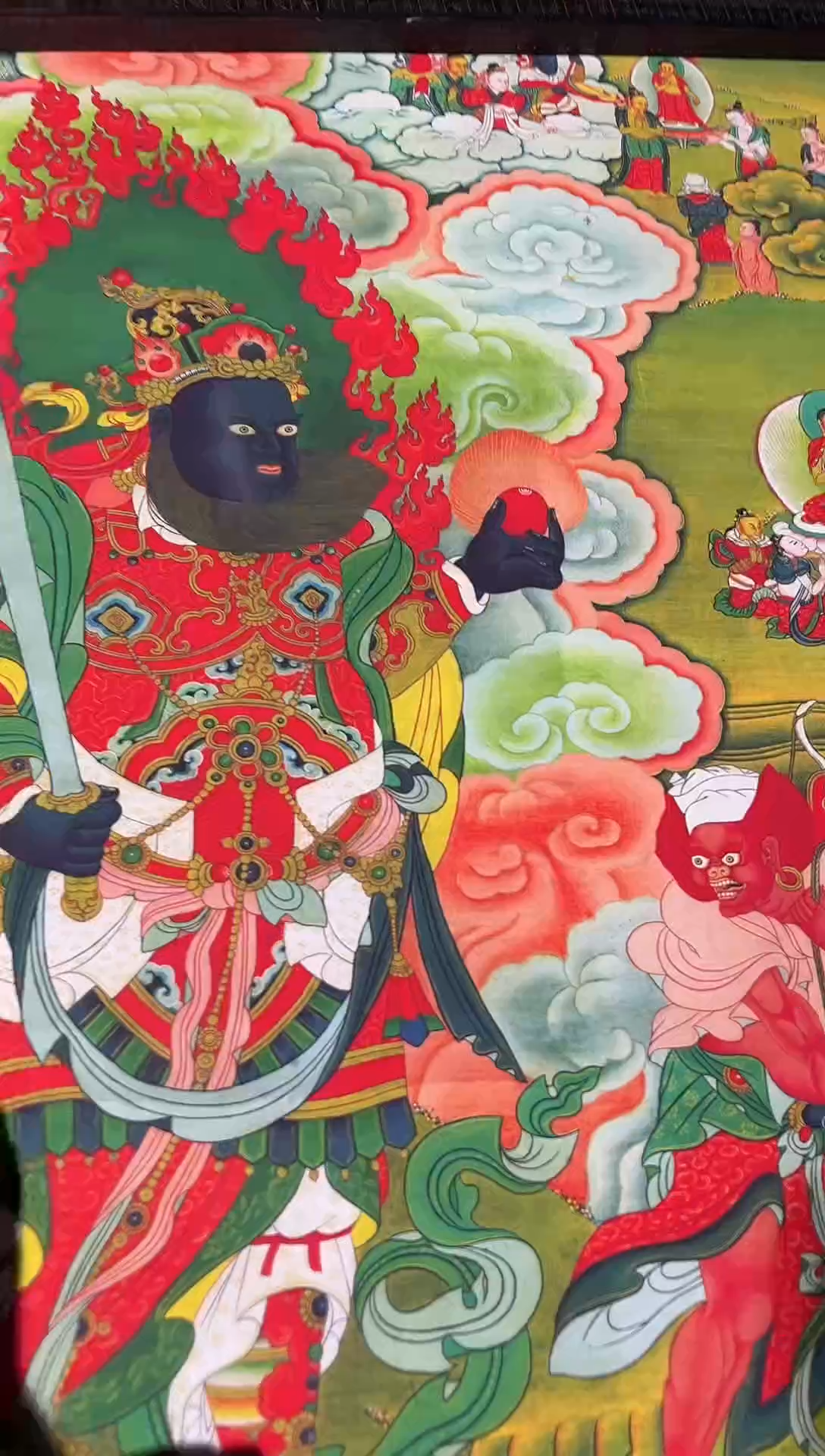 卷轴画东东唐卡tk16