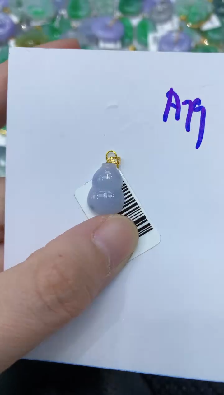 【闪购商品】翡翠颈饰18K金镶嵌11111111111