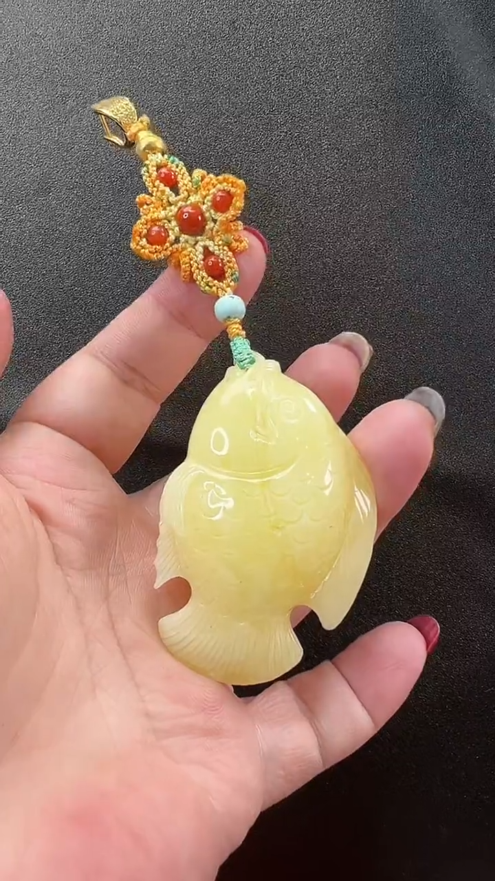 【闪购商品】琥珀颈饰未镶嵌吊坠