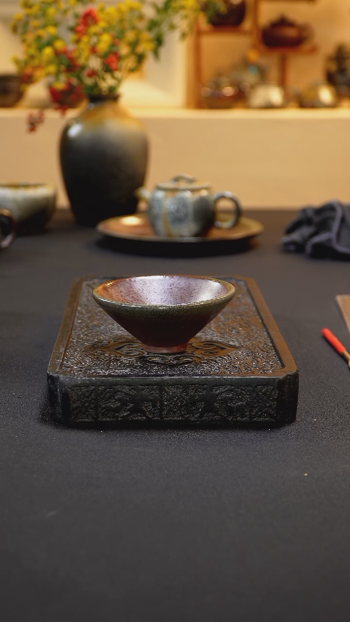 茶壶紫砂纯自然柴烧