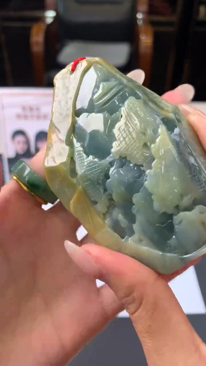 【闪购商品】定制翡翠未镶嵌不退不换CMH1件-A