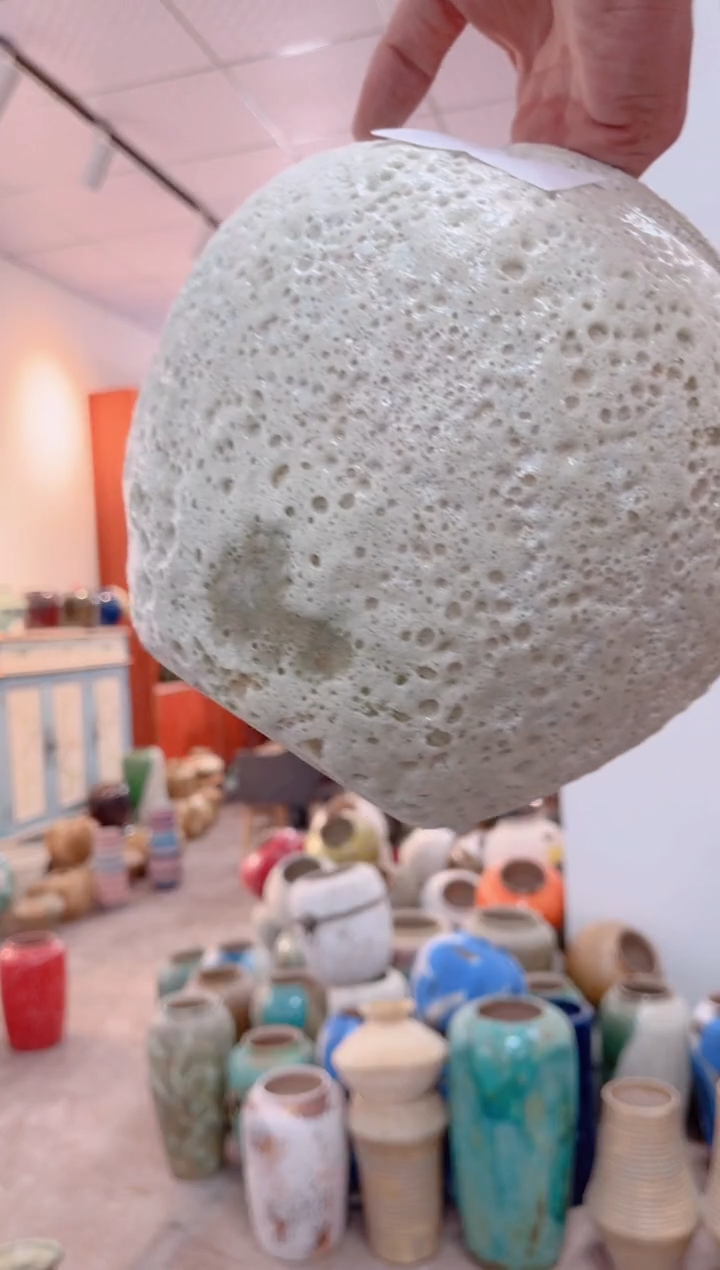 【闪购商品】瓶69 陶瓷花瓶无花微瑕1