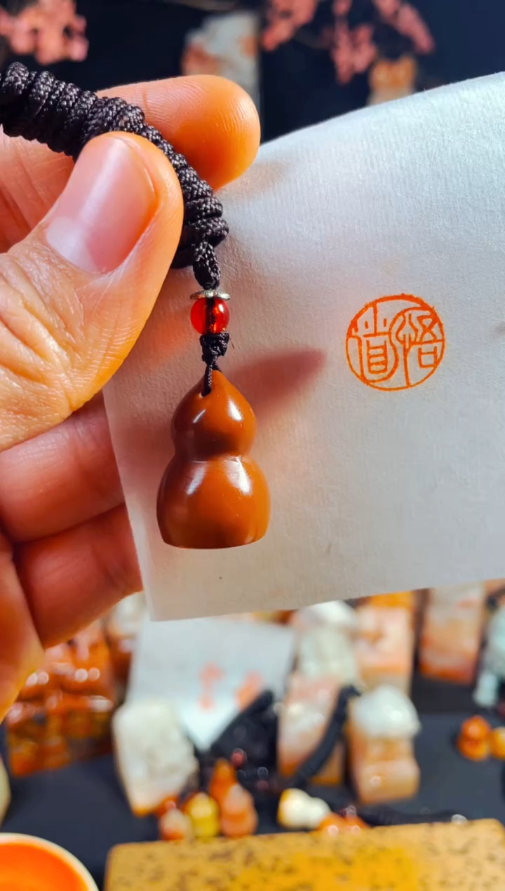 【闪购商品】老挝石印石手工篆刻《悟道》