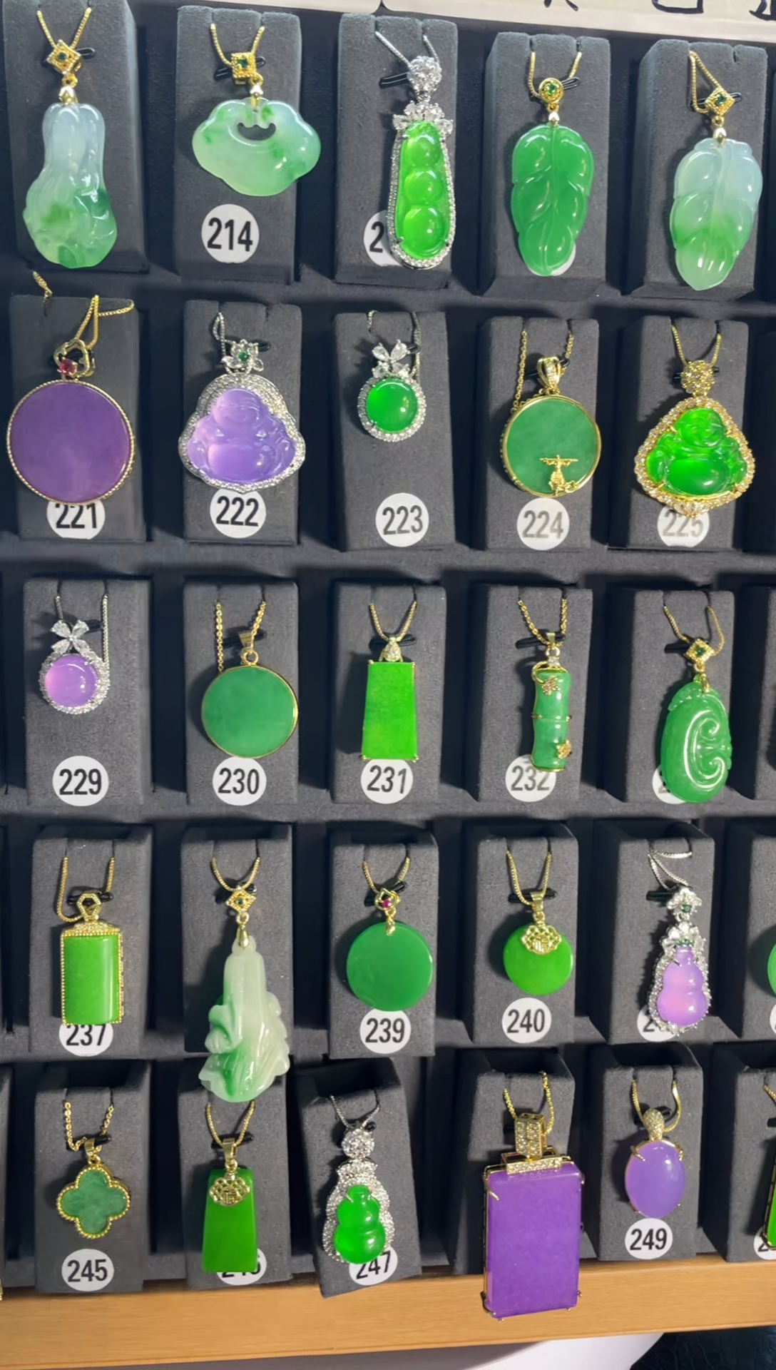 【闪购商品】翡翠颈饰银S925镶嵌046...