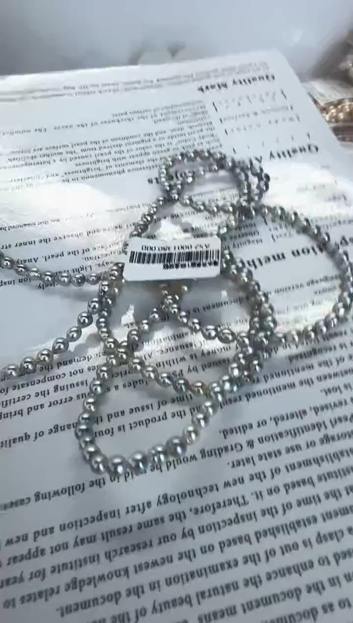 海水珍珠18K金镶嵌颈饰巴洛克多样性发其一