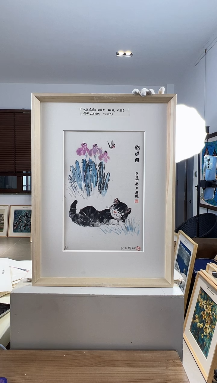 【闪购商品】版画耿玉琨限量作品亲签盖章版画S