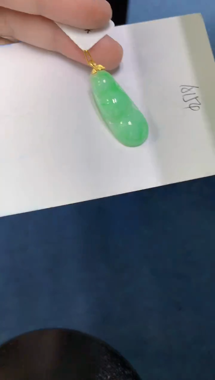 【闪购商品】翡翠颈饰18K金镶嵌000000000