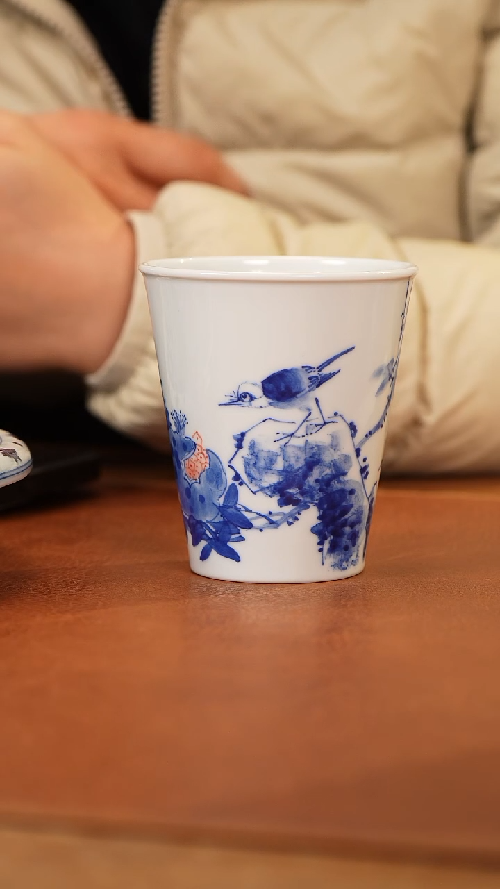 【闪购商品】杯景德镇青花主人杯