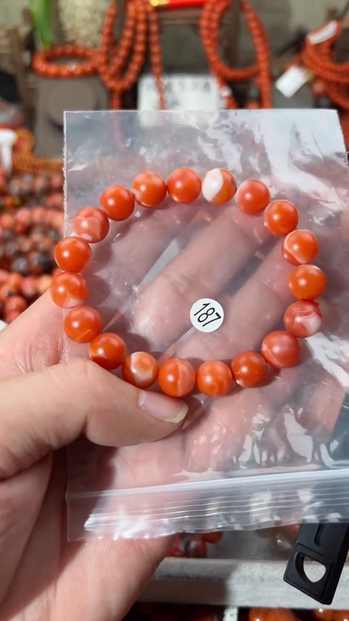【闪购商品】南红玛瑙手串未镶嵌10