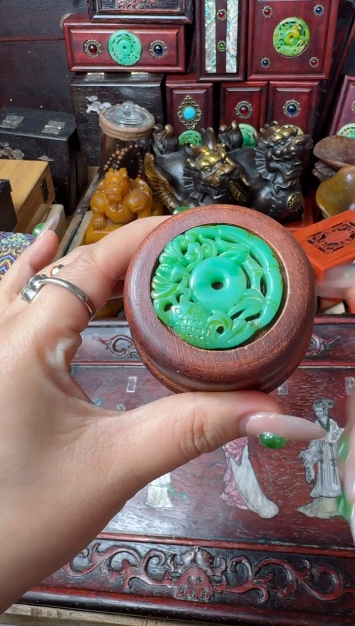 【闪购商品】木扳指盒主播推荐：一物一拍，讲解为准！