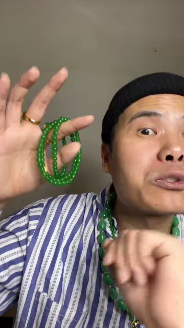 翡翠未镶嵌颈饰【小伍珠宝】高端6.5m珠链