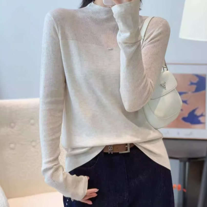 【卡蔻】97961满天星小标打底毛衫（衣长58左右）